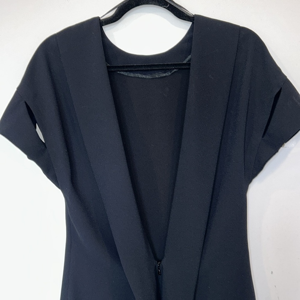 IRO Hilda Cut Out Shift Open Back Dress Black - Picture 6 of 12